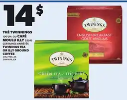 Provigo TWININGS TEA OR ILLY GROUND COFFEE offer