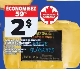 Provigo FARMER'S MARKET WHITE POTATOES offer