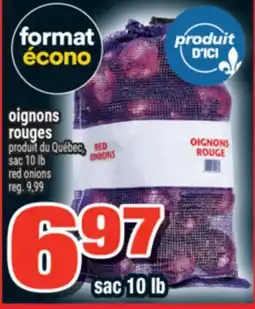 Super C OIGNONS ROUGES | RED ONIONS offer