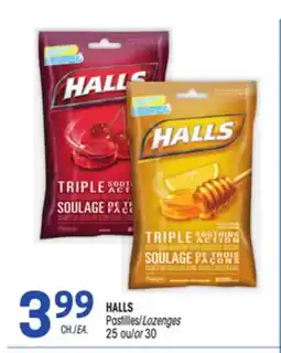 Uniprix HALLS Pastilles/Lozenges offer