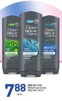 Uniprix DOVE MEN+CARE Nettoyant pour le corps/Body wash offer