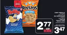 Marches Tradition TOSTITOS (205 à 300 g), RUFFLES (180 à 200 g) CHIPS OR TORTILLA CHIPS offer