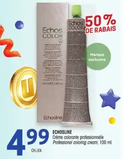 Uniprix ECHOSLINE Crème colorante professionnelle/Professional coloring cream offer