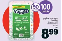 Super C PAPIERS MOUCHOIRS SCOTTIES | SCOTTIES FACIAL TISSUES offer