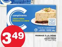 Marches Tradition COMPLIMENTS CREAM CHEESE offer