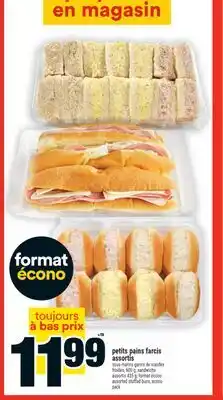 Super C petits pains farcis assortis | assorted stuffed buns offer
