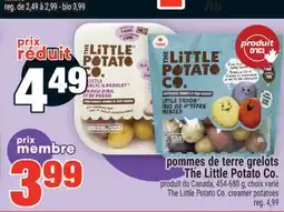Super C pommes de terre grelots The Little Potato Co. | The Little Potato Co. creamer potatoes offer