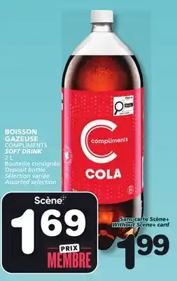 Marches Tradition COMPLIMENTS SOFT DRINK offer