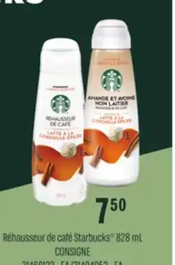 Provigo RÉHAUSSEUR DE CAFÉ STARBUCKS 828 ML offer