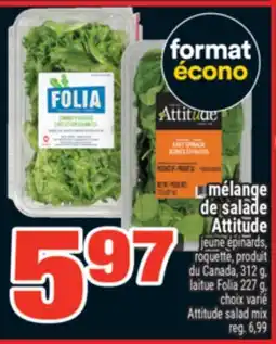 Super C mélange de salade Attitude | Attitude salad mix offer