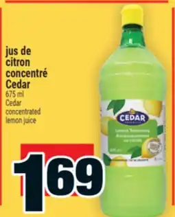 Super C Cedar Cedar | concentrated lemon juice offer