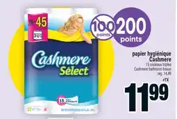 Super C PAPIER HYGIÉNIQUE CASHMERE | CASHMERE BATHROOM TISSUE offer