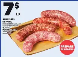 Provigo PORK SAUSAGE offer