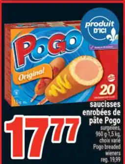 Super C saucisses enrobées de pâte Pogo Pogo breaded wieners offer