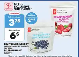 Provigo PC FROZEN FRUIT, 300-600 G offer