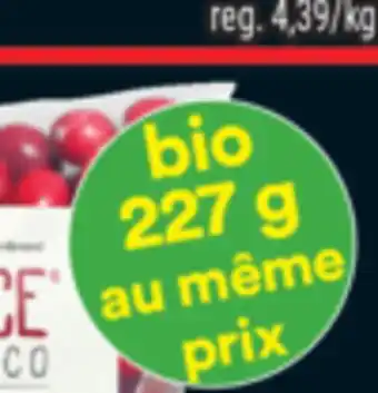 Super C canneberges | cranberries offer