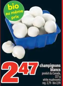 Super C champignons blancs offer