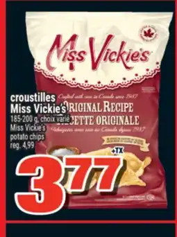 Super C Croustilles Miss Vickie's | Miss Vickie's potato chips offer
