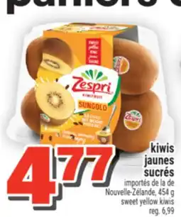 Super C Kiwis jaunes sucrés | Sweet yellow kiwis offer