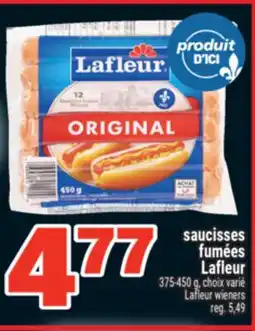 Super C SAUCISSES FUMÉES LAFLEUR | LAFLEUR WIENERS offer