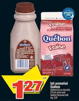 Super C lait aromatisé Québon | Québon flavoured milk offer