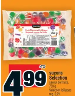 Super C suçons Selection | Selection lollipops offer