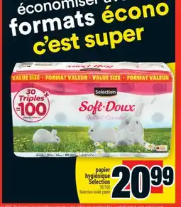 Super C PAPIER HYGIÉNIQUE SELECTION | SELECTION TOILET PAPER offer