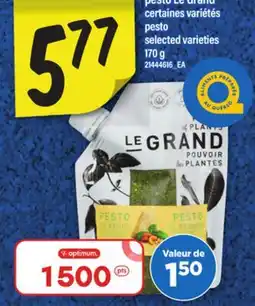 Maxi PESTO LE GRAND | PESTO, 170 G offer