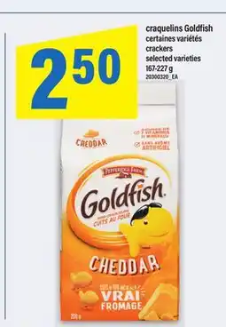 Maxi CRAQUELINS GOLDFISH / CRACKERS, 167-227 G offer