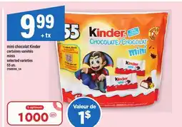 Maxi MINI CHOCOLAT KINDER | MINIS, 55 UN offer