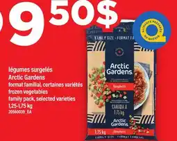 Maxi légumes surgelés Arctic Gardens format familial | family pack, 1,25-1,75 kg offer