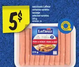 Maxi SAUCISSES LAFLEUR | SAUSAGE, 375 G offer