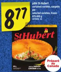 Maxi PÂTÉ ST-HUBERT | PIE, 675-800 G offer