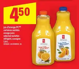 Maxi JUS D'ORANGE PC | ORANGE JUICE, 1,54 L offer