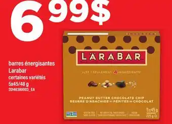 Maxi BARRES ÉNERGISANTES LARABAR, 5X45/48 G offer