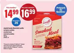 Maxi VIANDE FUMÉE MONTRÉAL LEVITTS | SMOKED MEAT, 500 G offer