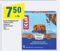 Maxi BARRES ÉNERGÉTIQUES CLIF | ENERGY BARS, 5 un offer