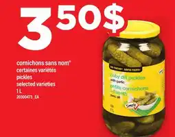 Maxi CORNICHONS SANS NOM | PICKLES, 1 L offer