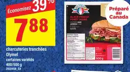 Maxi CHARCUTERIES TRANCHÉES OLYMEL, 400/500 G offer