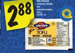Maxi TOFU UNISOYA | tofu, 454 g offer