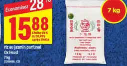 Maxi RIZ AU JASMIN PARFUMÉ OX HEAD, 7 KG offer