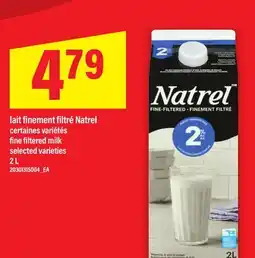 Maxi LAIT FINEMENT FILTRÉ NATREL | FINE FILTERED MILK, 2 L offer