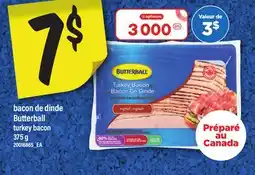 Maxi BACON DE DINDE BUTTERBALL | TURKEY BACON, 375 G offer