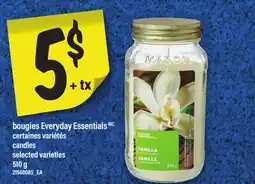 Maxi BOUGIES EVERYDAY ESSENTIALS | CANDLES, 510 G offer