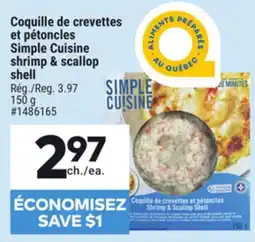 Giant Tiger Simple Cuisine Shrimp & Scallop Shell offer