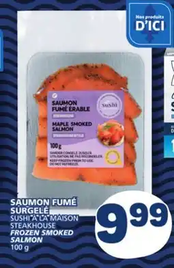 Marché Bonichoix STEAKHOUSE FROZEN SMOKED SALMON offer