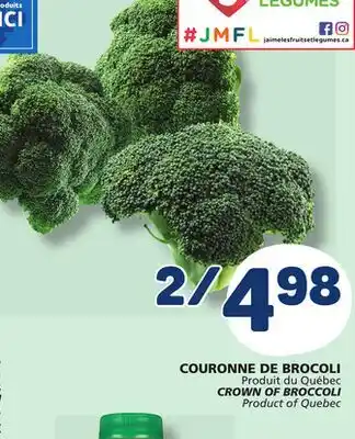 Marché Bonichoix CROWN OF BROCCOLI offer