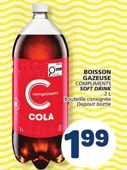Marché Bonichoix COMPLIMENTS SOFT DRINK offer