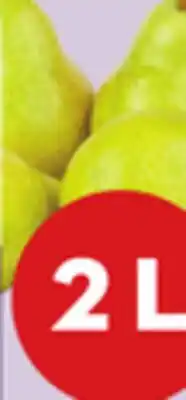 Giant Tiger Bartlett pears offer
