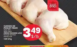 Marché Bonichoix FRESH CHICKEN LEGS offer
